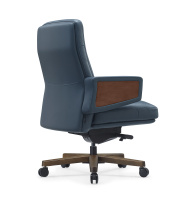 Изображение кресло rv design rafael-m (b2119) кожа синяя